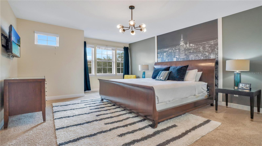 Welcome to The Big Apple Suite - modern city-inspired design with bold accents