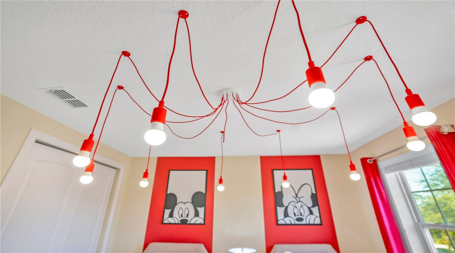 Bright, playful design with iconic character-inspired accents throughout