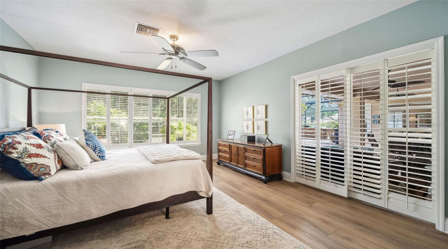 Primary Suite with access to pool