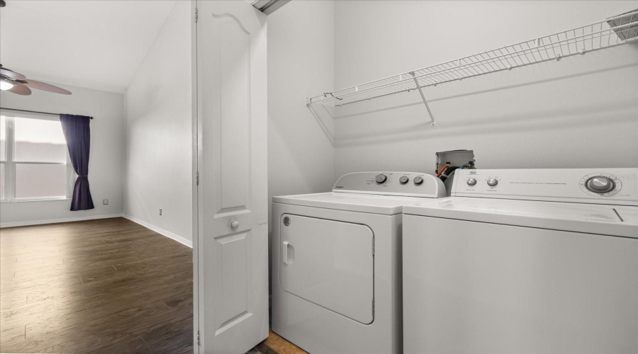 Washer and Dryer included