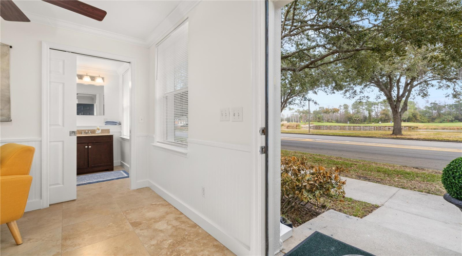 Front Door (Inside View)