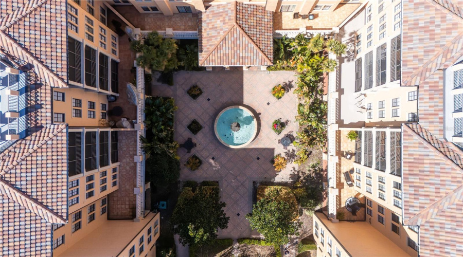 Interior Courtyard w/ Fountain