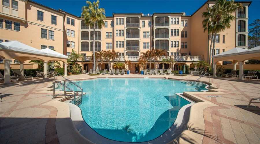 Resort Style Heated Community Poll at Mirasol