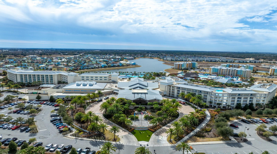 Aerial View- Margaritaville Hotel