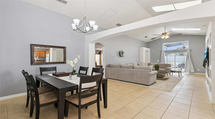 Dedicated dining room