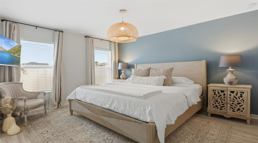 Primary Bedroom off the living room