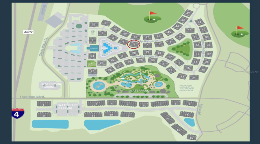 Spectrum Resort Map