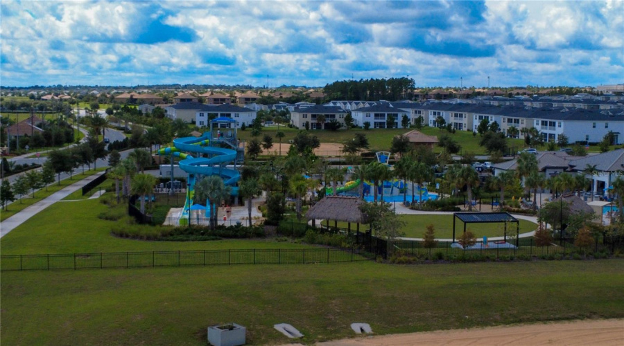 The Island pool, bar, and water park