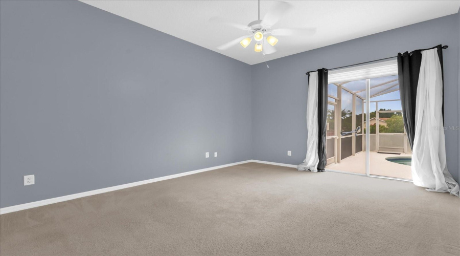 Primary Bedroom door to lanai