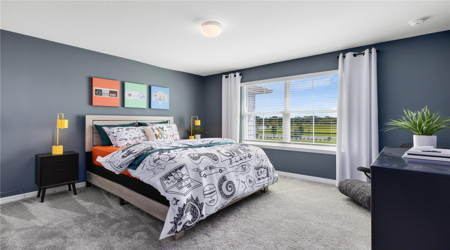 Model Home Design Only. Pictures and furnishings are for illustrative purposes only. Elevations, colors and options may vary. Furniture is for model home staging only.