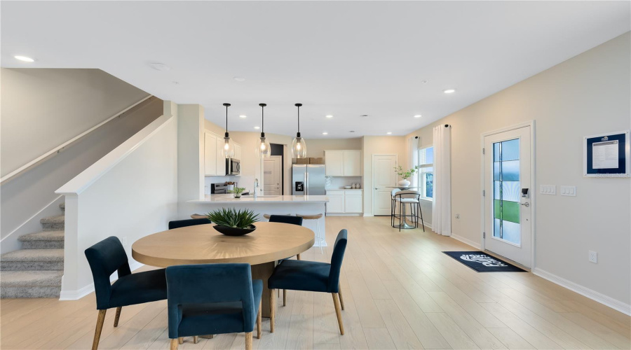 Model Home Design Only. Pictures and furnishings are for illustrative purposes only. Elevations, colors and options may vary. Furniture is for model home staging only.