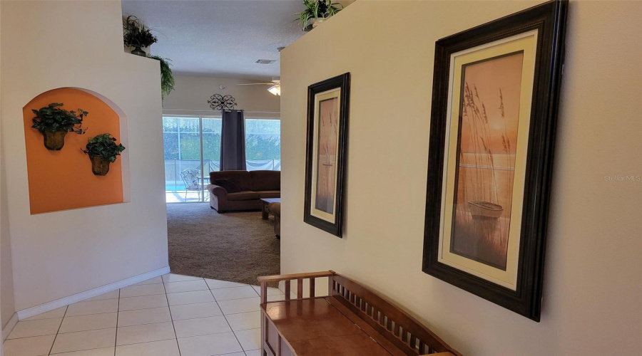 Foyer to Living Room
