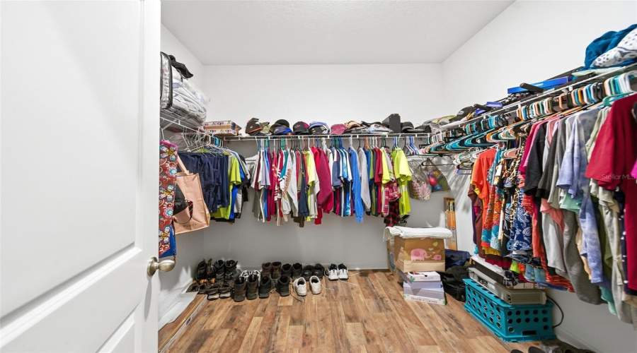 Master Walk-in closet