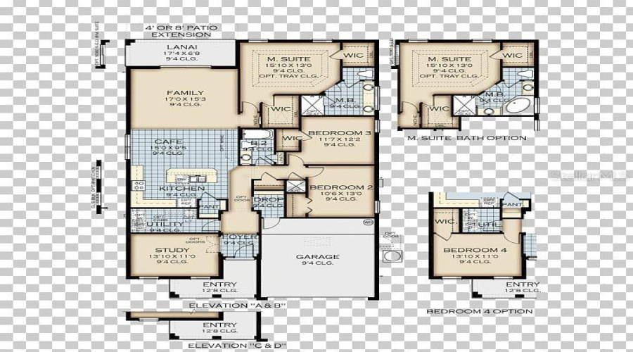 Builder's Floor Plan