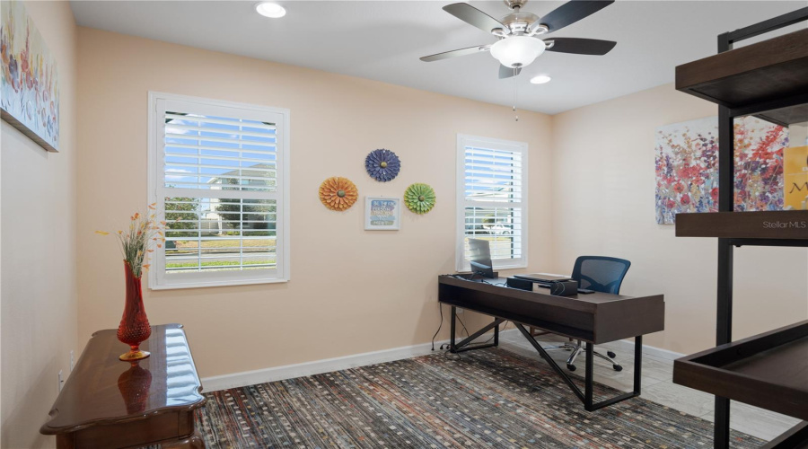 Bedroom 1 located in the front of the home