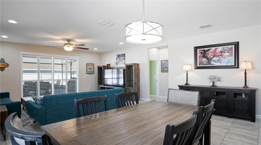 Dining Room / Living Room combination