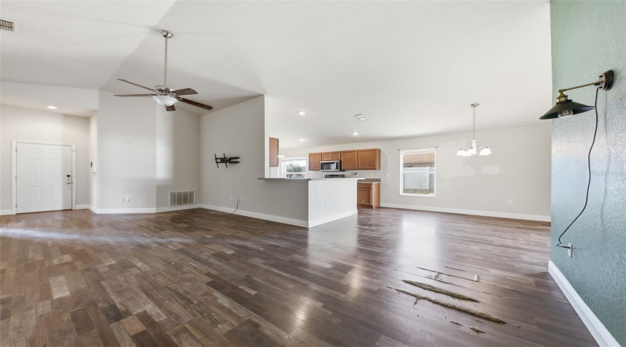 Living Room. Dining Room