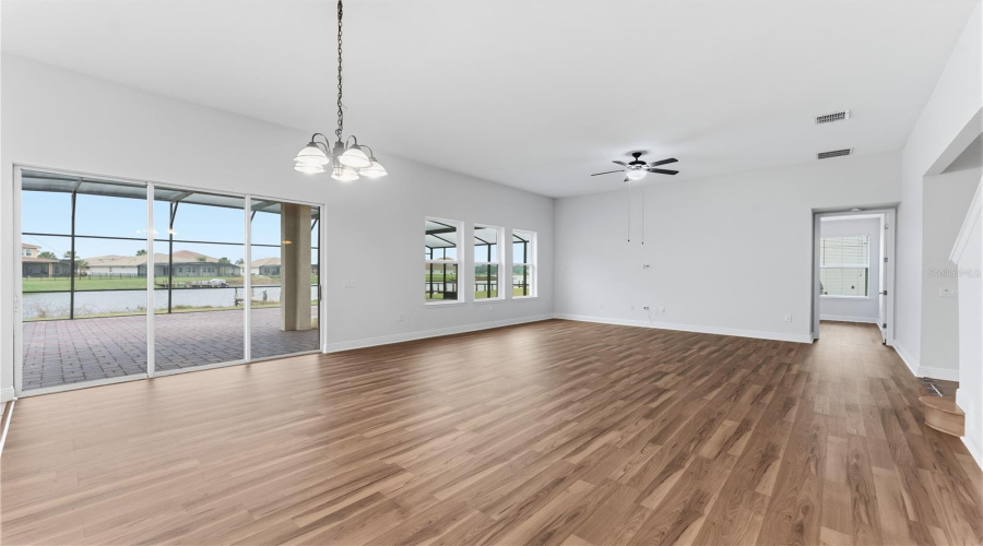 open living and dinnin