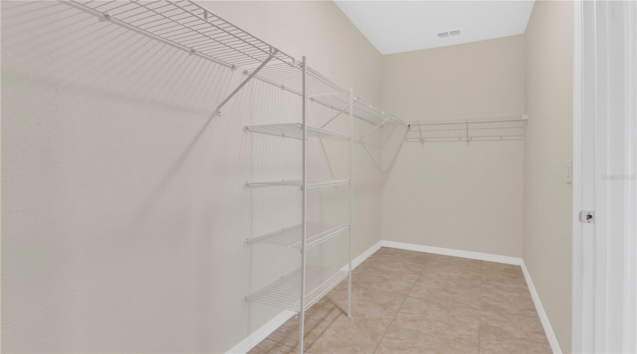 Primary Walk In Closet