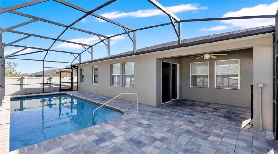 Paved Deck/ Private Pool View 2