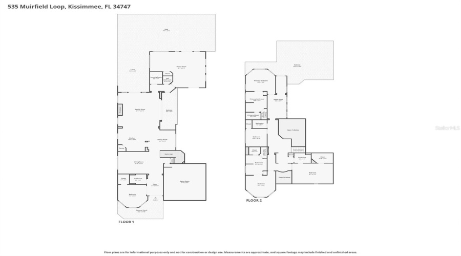 REUNION, Florida 34747, 5 Bedrooms Bedrooms, ,5 BathroomsBathrooms,Residential,For Sale,MUIRFIELD LOOP,0,MFRO6386329