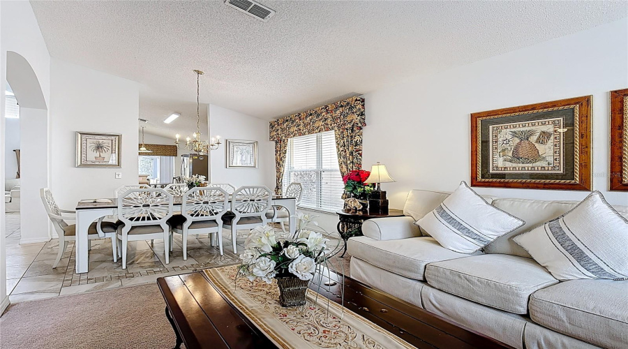 View from living area