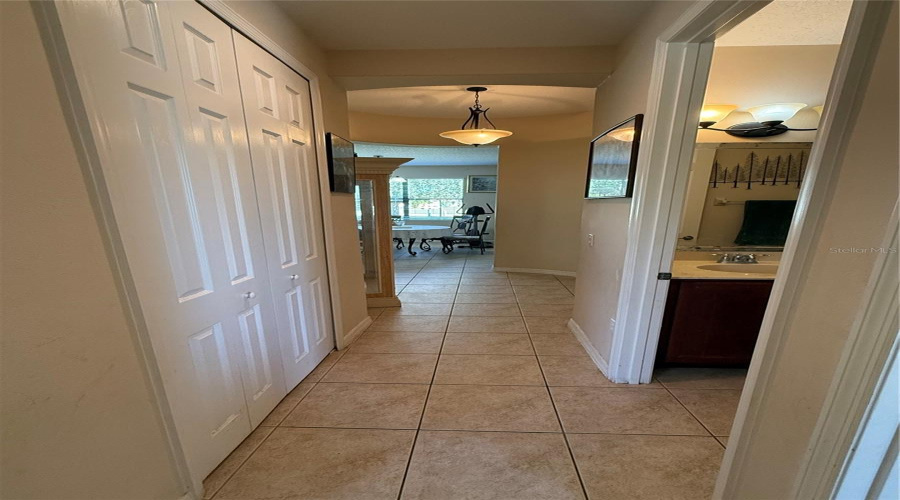 Hallway to Dining Area
