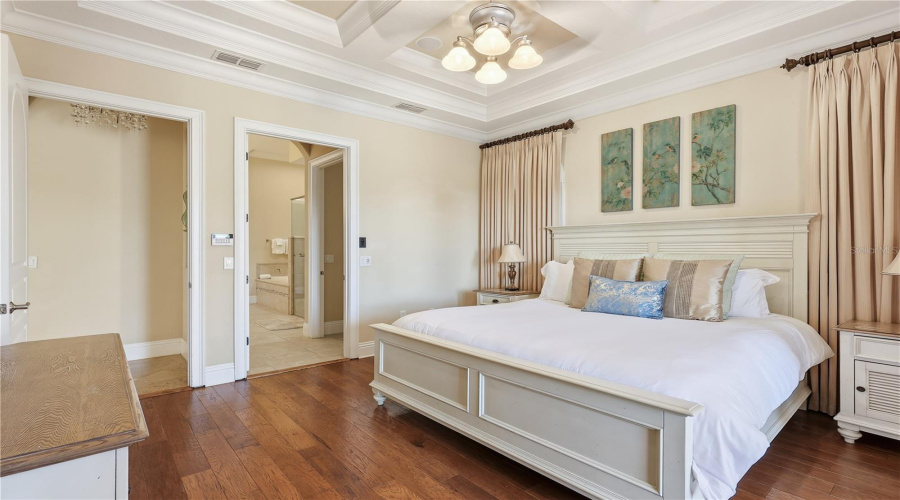 1st Floor Master Suite Bedroom 1 with Lanai Access