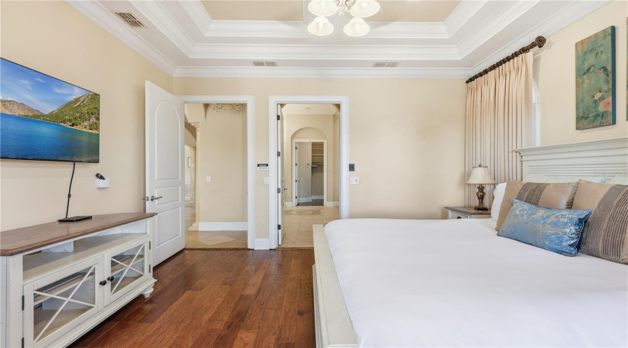 1st Floor Master Suite Bedroom 1 with Lanai Access