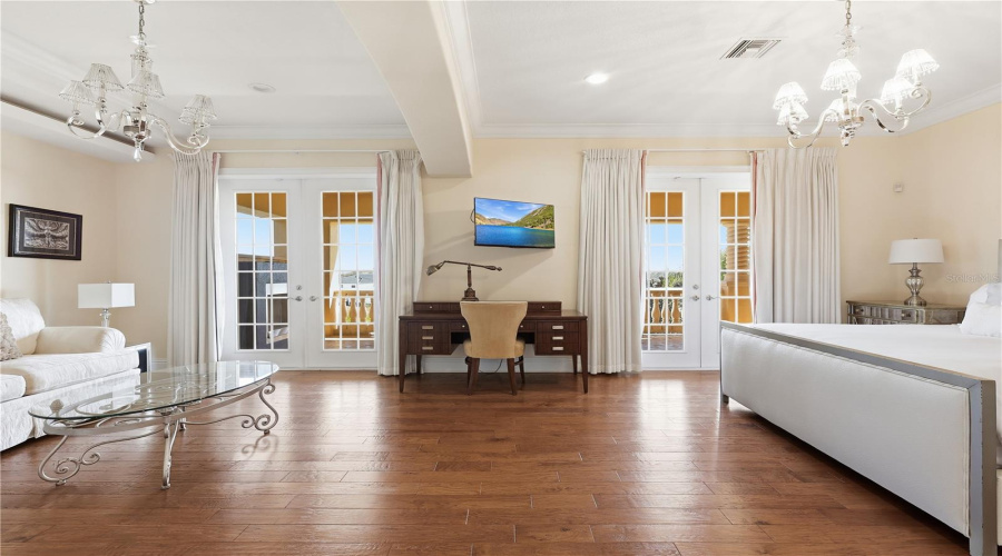 2nd Floor Master Suite Bedroom 2 with access to Balcony