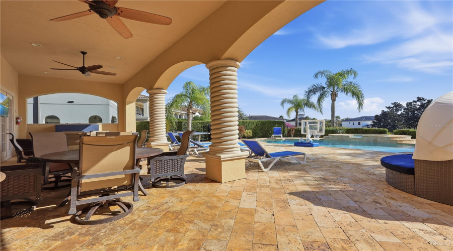 Pool Patio with Lanai