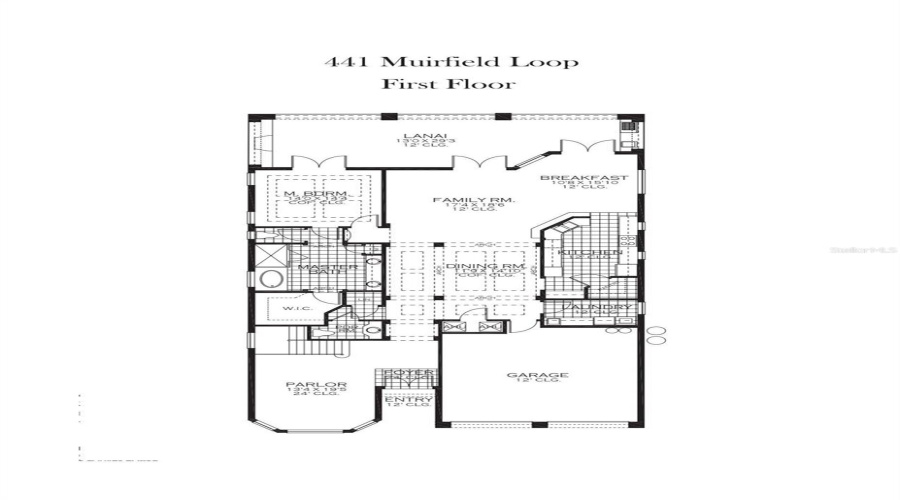 1st Floor Floorplan