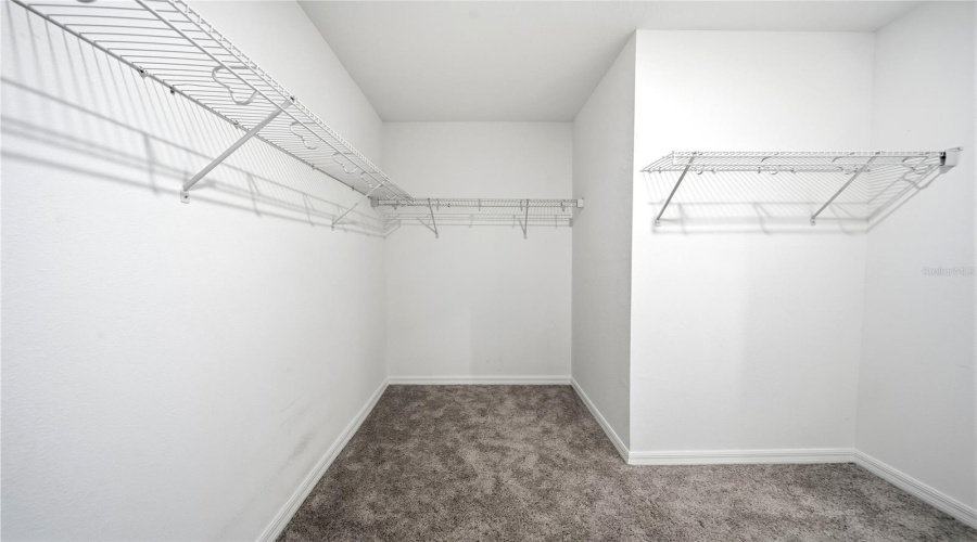 Walk-in closet in Primary bedroom