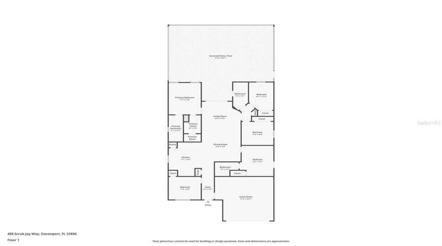DAVENPORT, Florida 33896, 5 Bedrooms Bedrooms, ,3 BathroomsBathrooms,Residential,For Sale,SCRUB JAY,0,MFRO6386478