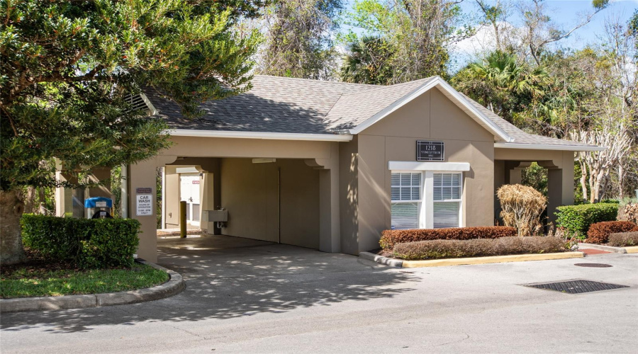 MANAGER'S OFFICE AND CAR WASH