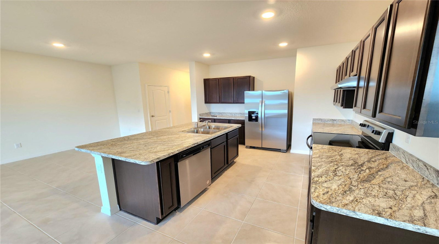 Kitchen View from Dinning Room