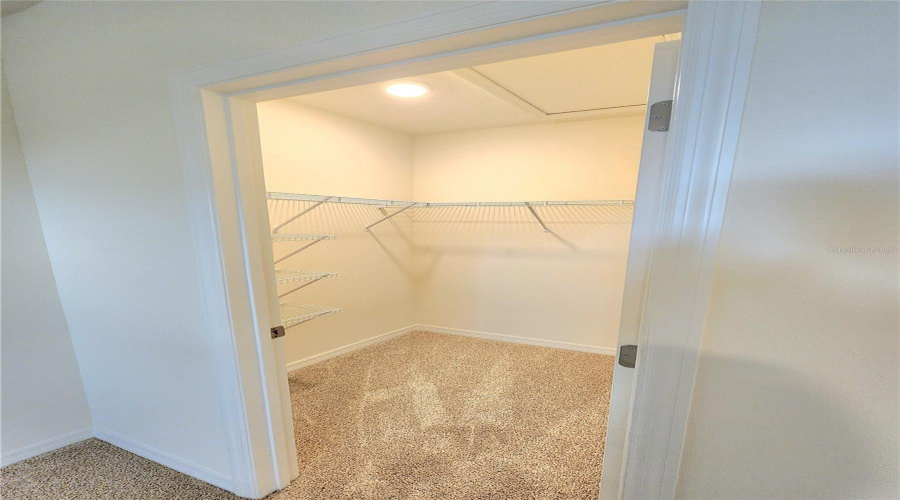 Master Bed 1st Walk in Closet