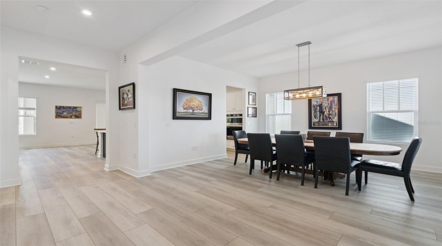 Entry and Dining Room