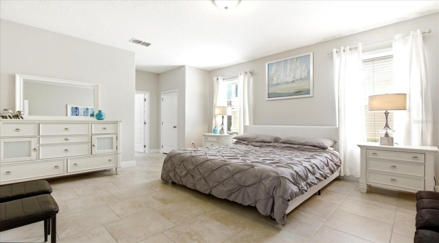 First floor Primary Suite