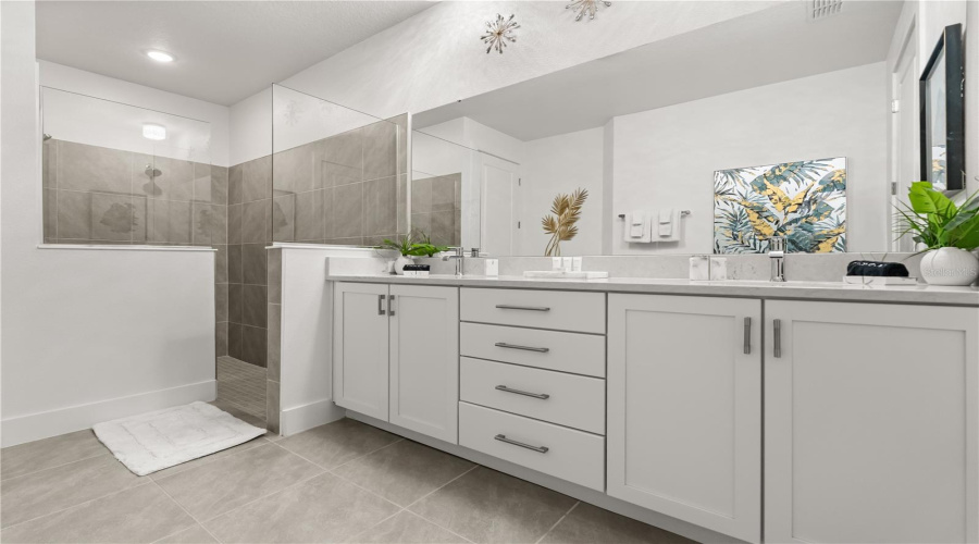 First Floor Primary Bathroom