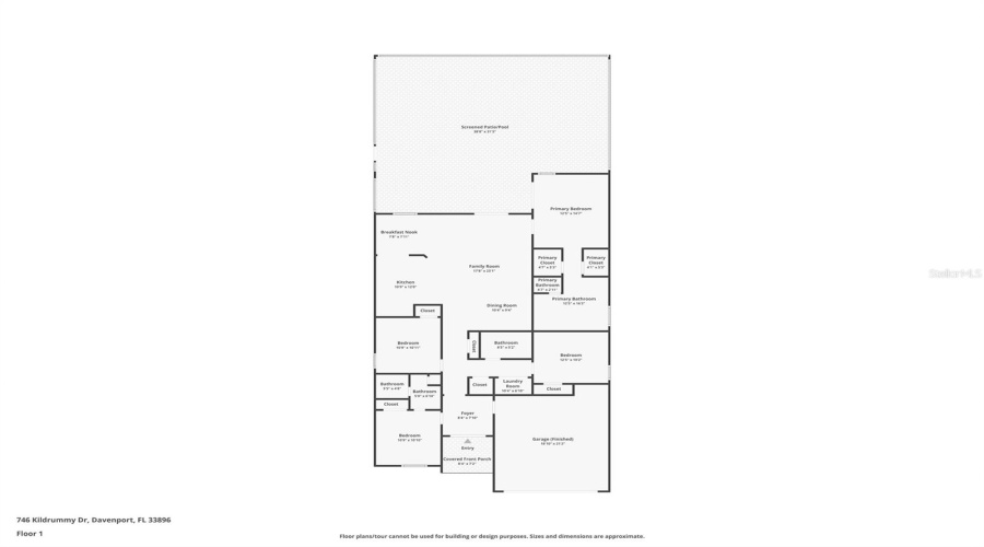 DAVENPORT, Florida 33896, 4 Bedrooms Bedrooms, ,3 BathroomsBathrooms,Residential,For Sale,KILDRUMMY,0,MFRS5141305