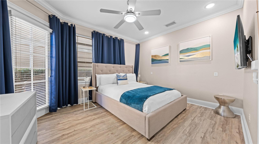 Den currently used as bedroom # 5