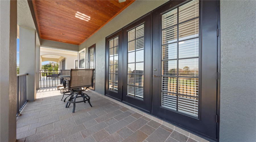 Primary suite balcony