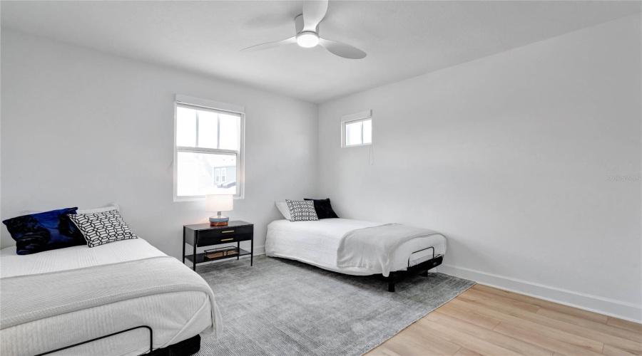 Bedroom #4. Second level, facing back of the house.