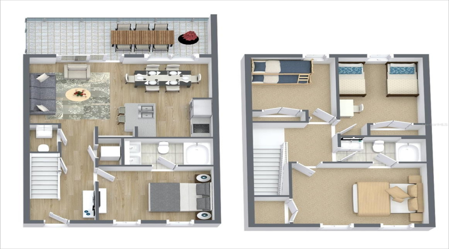 KISSIMMEE, Florida 34746, 4 Bedrooms Bedrooms, ,2 BathroomsBathrooms,Residential,For Sale,CARAVELLE,0,MFRO6390207