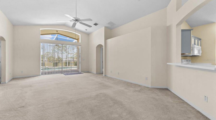 Spacious living space