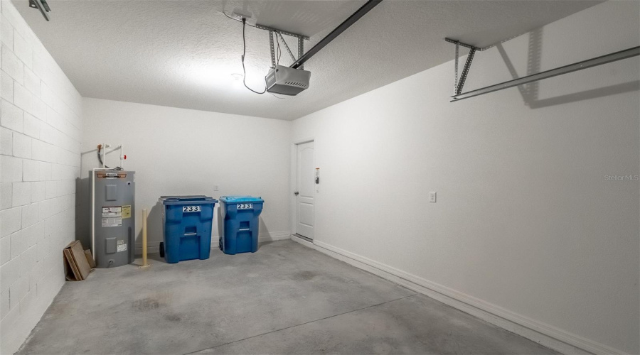 Alt view of attached garage