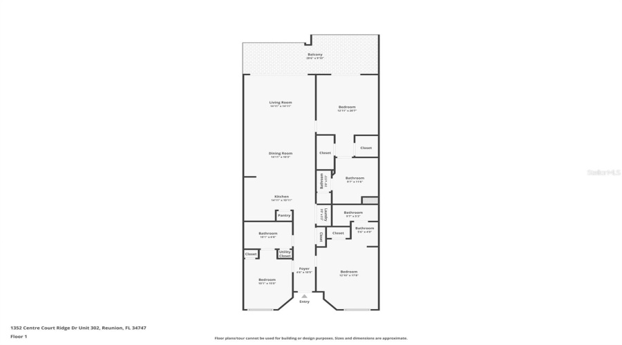 REUNION, Florida 34747, 3 Bedrooms Bedrooms, ,3 BathroomsBathrooms,Residential,For Sale,CENTRE COURT RIDGE,0,MFRS5146069