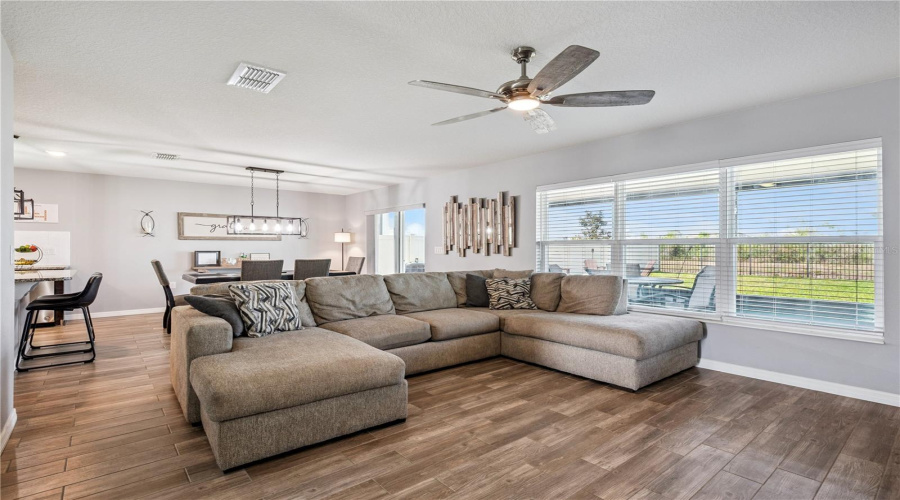Great Room ~ Dining Room View