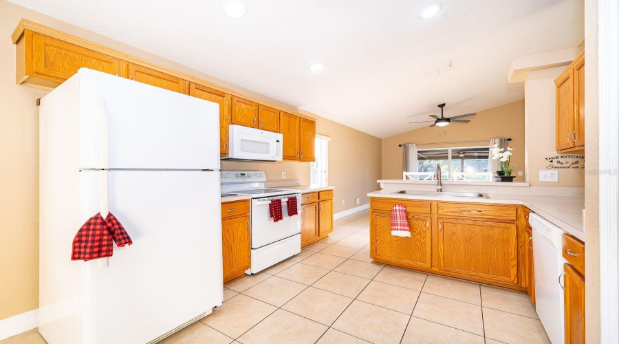 Kitchen from Dinnette